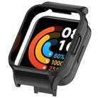 For Redmi Watch 3 Half Pack PC Watch Protective Case(Black) - 1