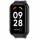 For Redmi Band 2 Half Pack PC Watch Protective Case(Black) - 1