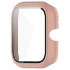 For vivo Watch GT PC + Tempered Glass Film Integrated Watch Protective Case(Pink) - 2