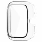 For vivo Watch GT PC + Tempered Glass Film Integrated Watch Protective Case(Transparent White) - 2