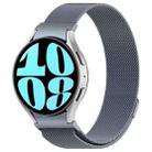 For Samsung Galaxy Watch  7 40 / 44mm Milan Magnetic Quick Release Stainless Steel Watch Band(Gray) - 1