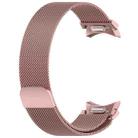 For Samsung Galaxy Watch FE Milan Magnetic Quick Release Stainless Steel Watch Band(Pink) - 3