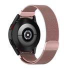 For Samsung Galaxy Watch 7 Ultra 47mm Milan Magnetic Stainless Steel Watch Band(Pink) - 2