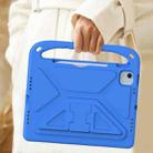 For iPad Air 11 / Pro 11 2024 Handle EVA Shockproof Tablet Case with Holder(Blue) - 2