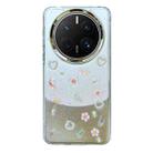 For Huawei Mate 50 3D Bow Pearl Love Flower TPU Phone Case(Pearl Bow) - 1