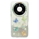 For Huawei Mate 40 Three-dimensional Colorful Crystal Butterfiy TPU Phone Case(Butterfly Pearl) - 1