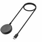 For Samsung Galaxy Watch 7 USB-C / Type-C Interface Smart Watch Magnetic Charging Cable(Black) - 2