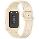 For Samsung Galaxy Fit3 Two Color Frame Integrated Silicone Watch Band(Dream White) - 2