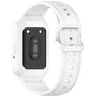 For Samsung Galaxy Fit3 Two Color Frame Integrated Silicone Watch Band(White) - 2