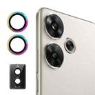 For Xiaomi Poco F6 ENKAY 9H Rear Lens Aluminium Alloy Tempered Glass Film(Colorful) - 1