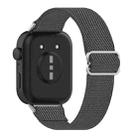 For Huawei Watch Fit 3 Ethnic Style Elastic Nylon Watch Band(Dark gray) - 2