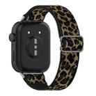 For Huawei Watch Fit 3 Ethnic Style Elastic Nylon Watch Band(Leopard Print) - 2