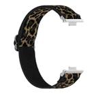 For Huawei Watch Fit 3 Ethnic Style Elastic Nylon Watch Band(Leopard Print) - 3