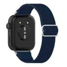 For Huawei Watch Fit 3 Ethnic Style Elastic Nylon Watch Band(Midnight Blue) - 2