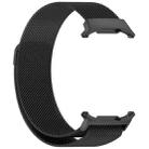 For Samsung Galaxy Watch Ultra 47mm Milan Magnetic Metal Steel Watch Band(Black) - 3