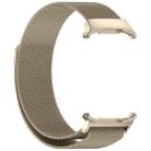 For Samsung Galaxy Watch 7 Ultra 47mm Milan Magnetic Metal Steel Watch Band(Starlight) - 3