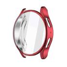 For Samsun Galaxy Watch 7 40mm Full Coverage TPU Electroplated Watch Protective Case(Red) - 1