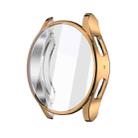 For Samsun Galaxy Watch 7 40mm Full Coverage TPU Electroplated Watch Protective Case(Rose Gold) - 1