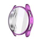 For Samsun Galaxy Watch 7 40mm Full Coverage TPU Electroplated Watch Protective Case(Purple) - 1