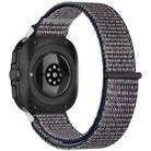 For Samsung Galaxy Watch 7 Ultra 47mm Loop Nylon Hook and Loop Fastener Watch Band(Dark Blue) - 2