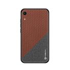 PINWUYO Honors Series Shockproof PC + TPU Protective Case for Huawei Honor 8A / Y6 Pro 2019 / Enjoy 9e(Brown) - 1