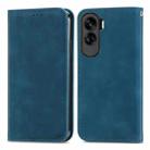 For Honor 90 Lite Retro Skin Feel Magnetic Flip Leather Phone Case(Blue) - 2