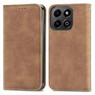 For Honor 200 Smart Retro Skin Feel Magnetic Flip Leather Phone Case(Brown) - 2