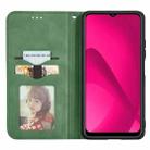 For Honor 400 Lite Retro Skin Feel Magnetic Flip Leather Phone Case(Green) - 3