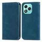 For Honor 400 Lite Retro Skin Feel Magnetic Flip Leather Phone Case(Blue) - 2