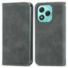 For Honor 400 Lite Retro Skin Feel Magnetic Flip Leather Phone Case(Gray) - 2