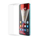 For Google Pixel 9 5pcs ENKAY 9H Big Arc Edge High Aluminum-silicon Tempered Glass Film - 1