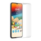 For Samsung Galaxy Xcover 7 5pcs ENKAY 9H Big Arc Edge High Aluminum-silicon Tempered Glass Film - 1