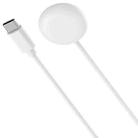 For Fitbit Ace LTE USB-C / Type-C Interface Smart Watch Magnetic Charging Cable(White) - 3