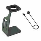 For  Fitbit Ace LTE Aluminum Alloy Watch Charging Stand with Charger(Gray) - 1