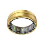 R06 SIZE 8 Smart Ring, Support Heart Rate / Blood Oxygen / Sleep Monitoring / Multiple Sports Modes(Gold) - 3