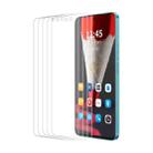 For Motorola Moto G Play 2025 5pcs ENKAY 9H Big Arc Edge High Aluminum-silicon Tempered Glass Film - 1