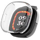 For Fitbit Ace LTE Full Coverage TPU Electroplated Watch Soft Case(Transparent) - 1