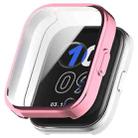 For Amazfit Bip 5 Unity Full Coverage TPU Watch Case(Electroplated Pink) - 1