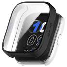 For Amazfit Bip 5 Unity Full Coverage TPU Watch Case(Electroplated Black) - 1