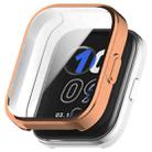 For Amazfit Bip 5 Unity Full Coverage TPU Watch Case(Electroplated Rose Gold) - 1