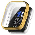 For Amazfit Bip 5 Unity Full Coverage TPU Watch Case(Electroplated Gold) - 1