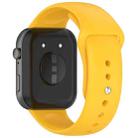 For Huawei Watch Fit3 Solid Color Reverse Buckle Silicone Watch Band(Yellow) - 2