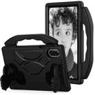 For Honor Pad X9 Children EVA Shockproof Tablet Case with Thumb Bracket(Black) - 1