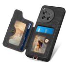 For OnePlus Nord CE3 Lite Retro Skin-feel Ring Multi-card RFID Wallet Phone Case(Black) - 3