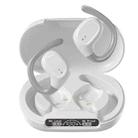 S200 Waterproof In-ear Wireless Sports Bluetooth Earphone with LED Digital Display(white) - 1