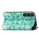 For Sony Xperia 1 VI CaseNeo Colorful Magnetic Leather Phone Case(Emerald) - 3