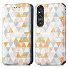 For Sony Xperia 1 VI CaseNeo Colorful Magnetic Leather Phone Case(Rhombus) - 2