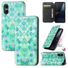 For Sony Xperia 10 VI CaseNeo Colorful Magnetic Leather Phone Case(Emerald) - 1