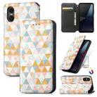 For Sony Xperia 10 VI CaseNeo Colorful Magnetic Leather Phone Case(Rhombus) - 1
