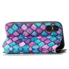 For Sony Xperia 10 VI CaseNeo Colorful Magnetic Leather Phone Case(Purple Scales) - 3